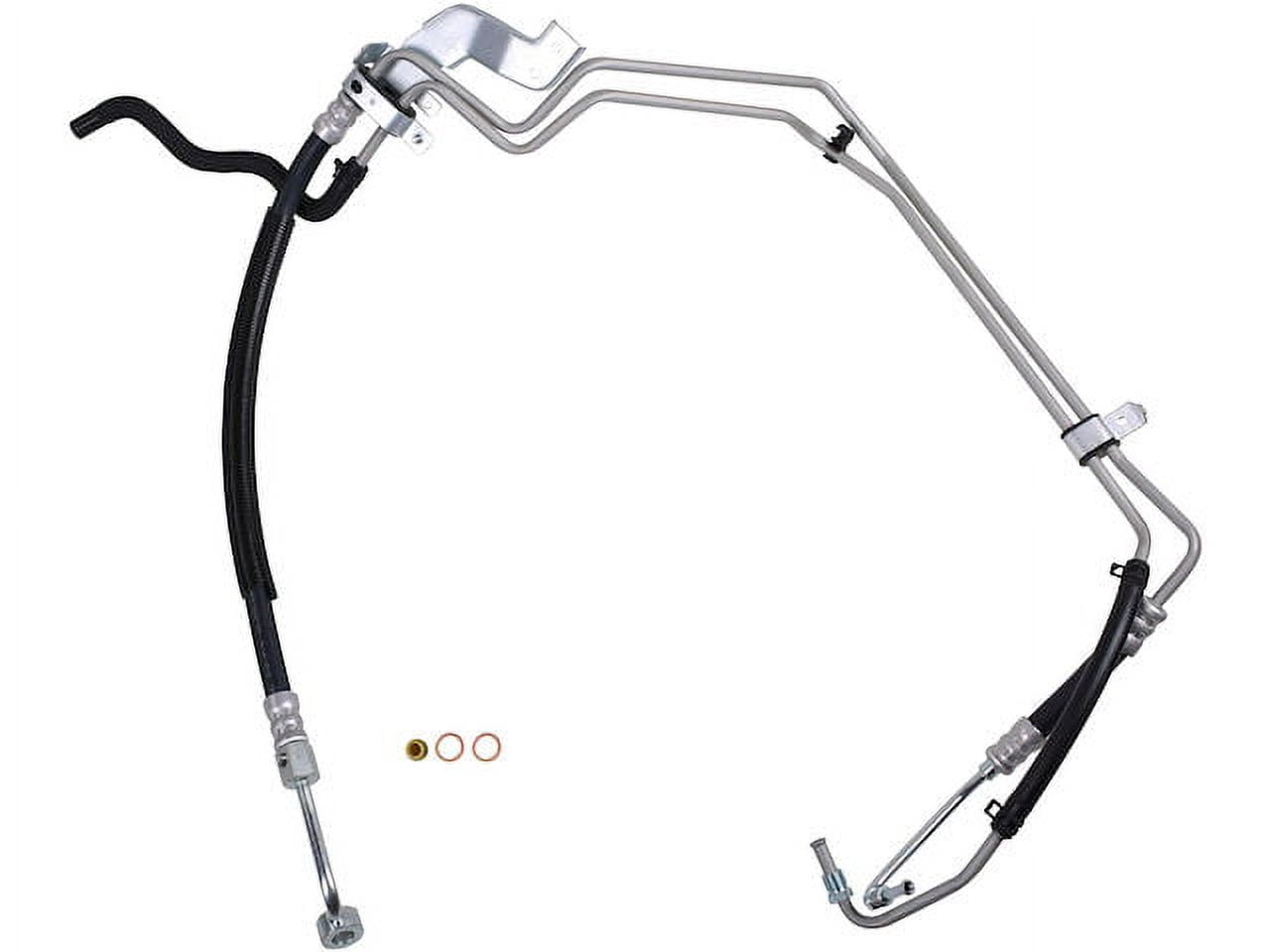 Power Steering Pressure Hose and Return Assembly - Compatible with 2001 - 2004 Nissan Xterra 3.3L V6 2002 2003