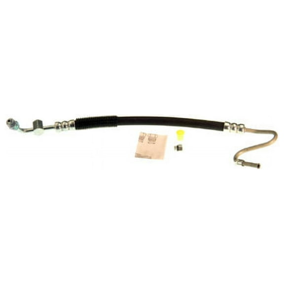 Power Steering Pressure Line Hose Assembly - 28.125 Inch - with Switch Port - Compatible with 1993 - 1996 Ford F-150 5.0L 5.8L V8 1994 1995