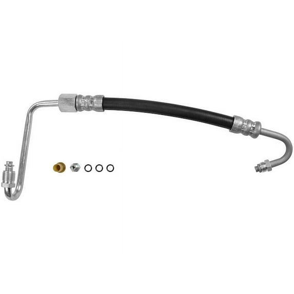 Power Steering Pressure Line Hose Assembly - Compatible with 1991 - 1993 Chevy Caprice 1992