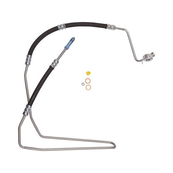 Power Steering Pressure Line Hose Assembly - Compatible with 1994 - 1998 Toyota T100 2.7L 4-Cylinder GAS 1995 1996 1997