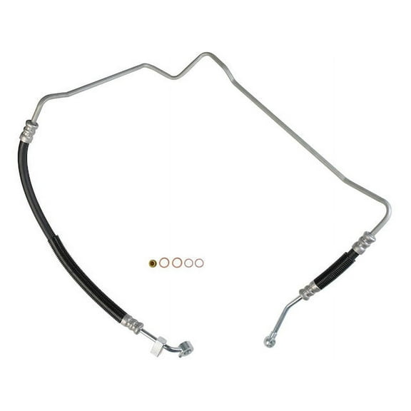 Power Steering Pressure Line Hose Assembly - Compatible with 1994 Nissan D21 4WD