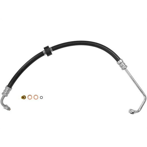 Power Steering Pressure Line Hose Assembly - Compatible with 1998 - 2003 Mercedes-Benz E320 RWD 1999 2000 2001 2002