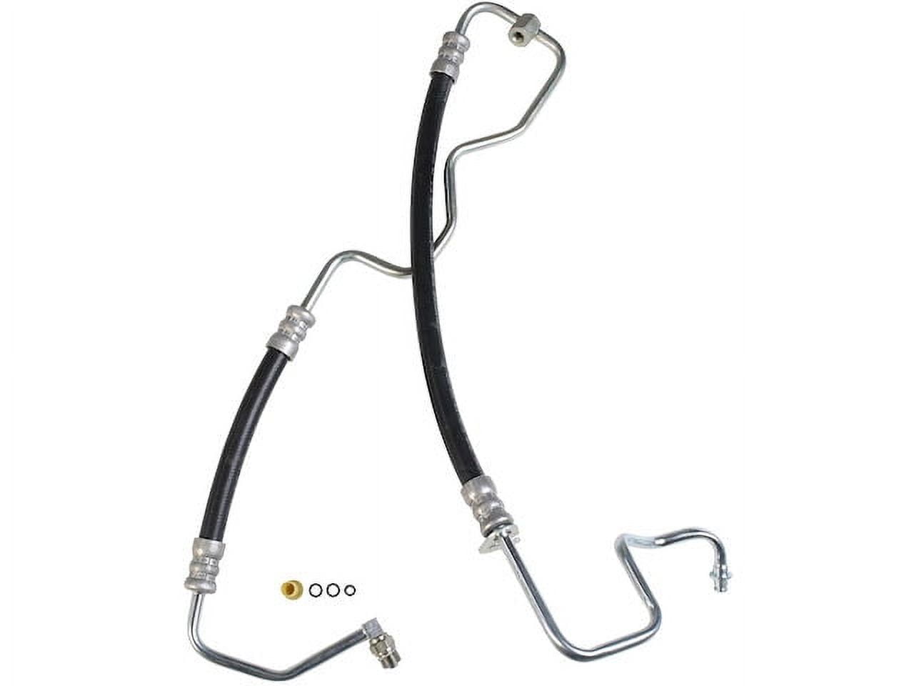Power Steering Pressure Line Hose Assembly - Compatible with 2003 - 2011 Lincoln Town Car 2004 2005 2006 2007 2008 2009 2010