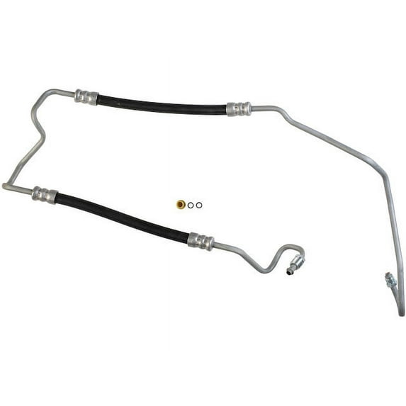 Power Steering Pressure Line Hose Assembly - Compatible with 2004 - 2007 Cadillac CTS Base 2005 2006