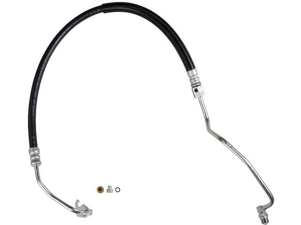 Power Steering Pressure Line Hose Assembly - Compatible with 2004 - 2008 Ford F-150 2005 2006 2007