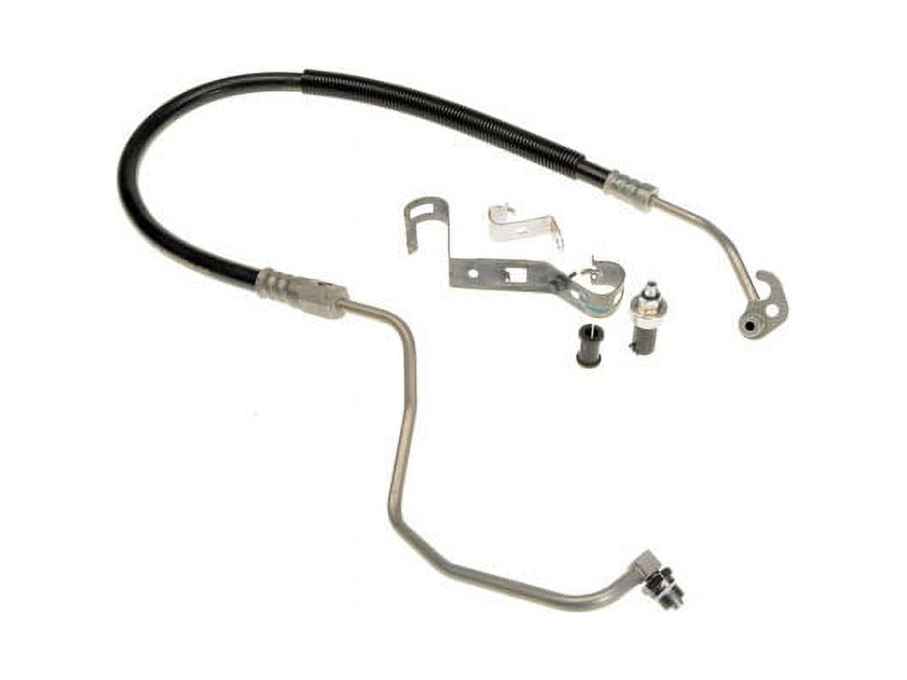 Power Steering Pressure Line Hose Assembly - Compatible with 2004 - 2008 Ford F150 (With Switch Port) 2005 2006 2007