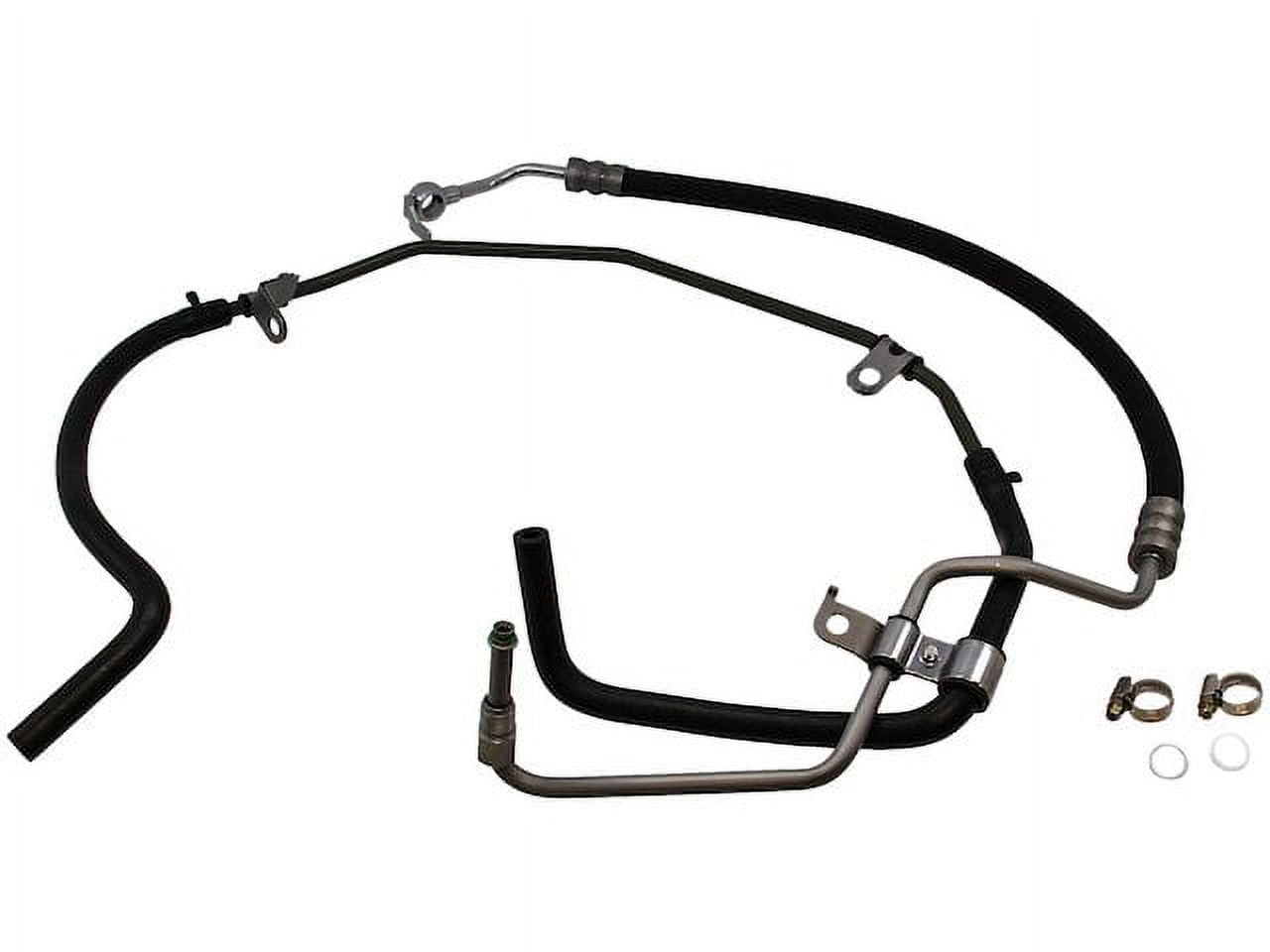Power Steering Pressure Line Hose Assembly - Compatible with 2005 - 2015 Toyota Tacoma 4.0L V6 2006 2007 2008 2009 2010 2011 2012 2013 2014