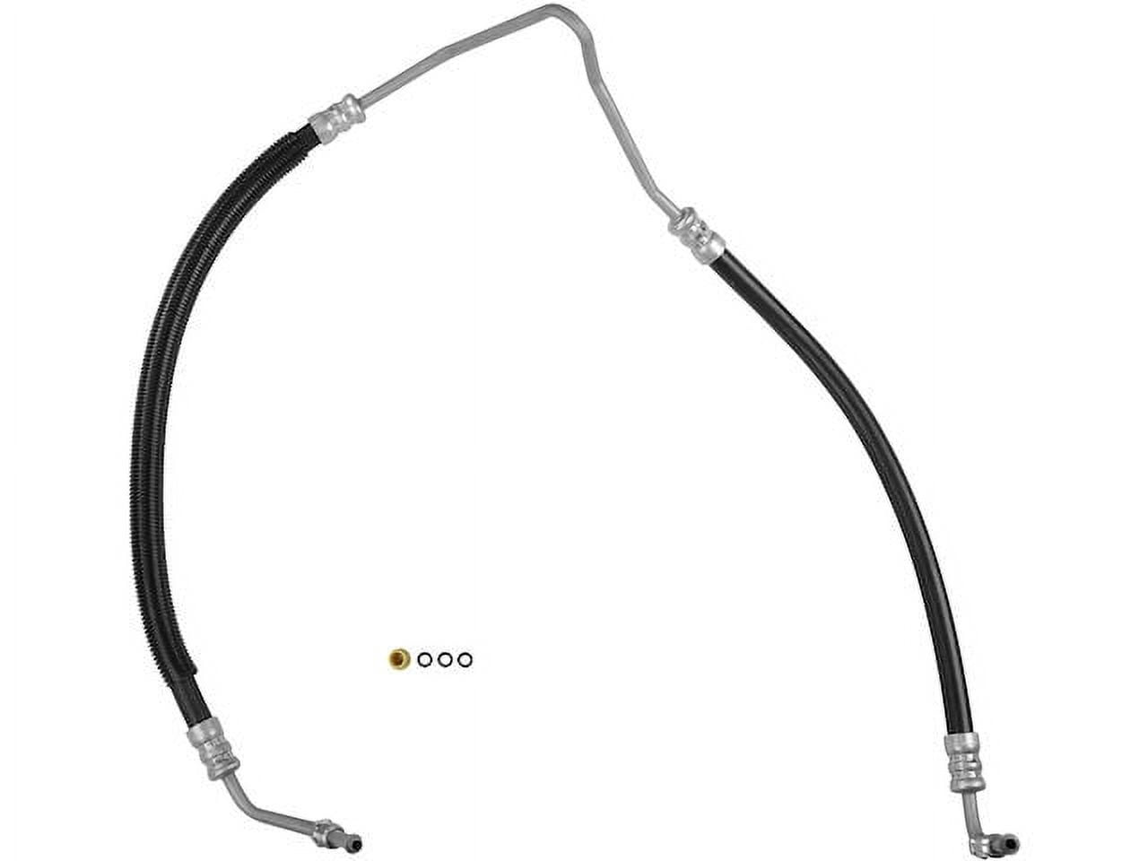 TRQ Power Steering Pressure Hose Assembly - Compatible With 2006-2011 Buick Lucerne, Cadillac DTS (Without Hydroboost)