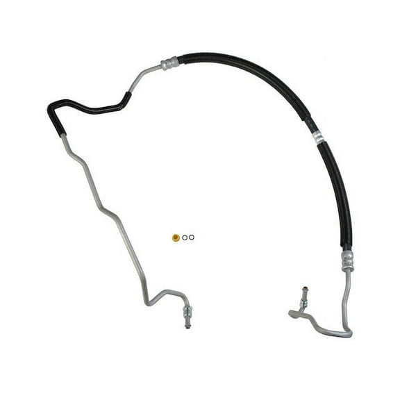 Power Steering Pressure Line Hose Assembly - Compatible with 2006 - 2011 Chevy Impala 2007 2008 2009 2010