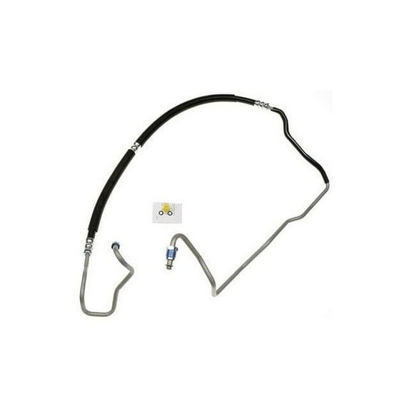 Power Steering Pressure Line Hose Assembly - Compatible with 2006 - 2011 Chevy Impala 2007 2008 2009 2010