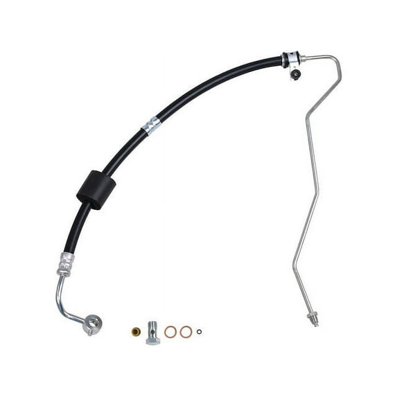 Power Steering Pressure Line Hose Assembly - Compatible with 2007 - 2009 Kia Spectra 2008