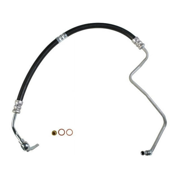 Power Steering Pressure Line Hose Assembly - Compatible with 2007 - 2009 Toyota FJ Cruiser Base 2008