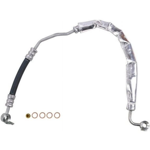Power Steering Pressure Line Hose Assembly - Compatible with 2007 - 2010 Ford Edge 2008 2009