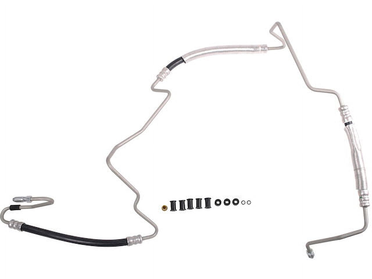 Power Steering Pressure Line Hose Assembly - Compatible with 2008 - 2010 Chrysler Town & Country 2009