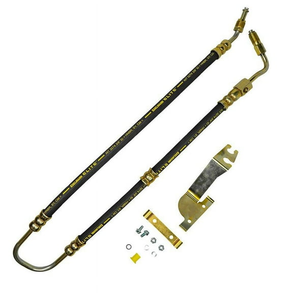 Power Steering Pressure Line Hose Assembly - Elite Hoses Fits select: 2002-2005,2007 JEEP LIBERTY