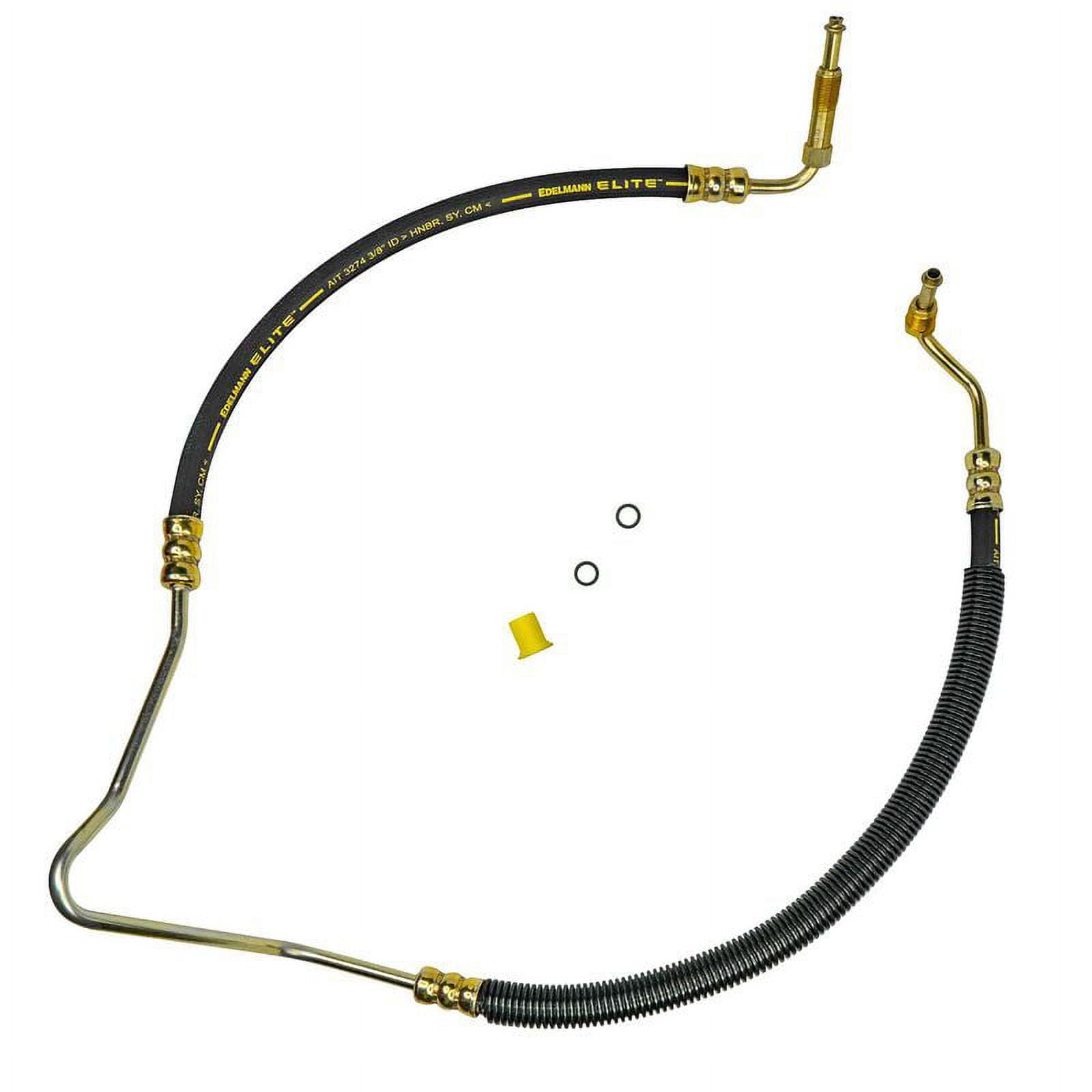 Power Steering Pressure Line Hose Assembly - Elite Hoses Fits select: 2006 CADILLAC COMMERCIAL CHASSIS, 2007 CADILLAC DTS