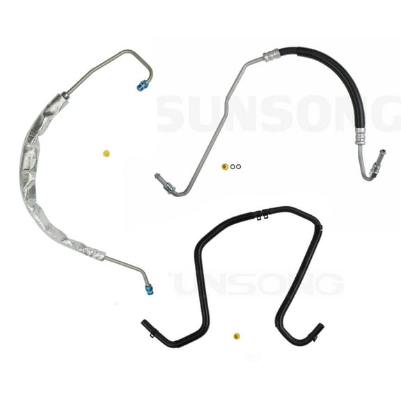 Power Steering Pressure Line Hoses For 2005-2007 F250 6.0L Diesel Hydroboost
