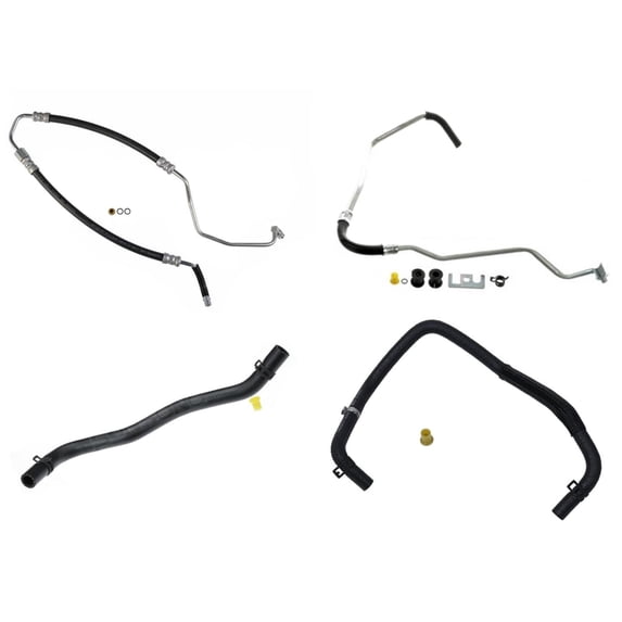 Power Steering Pressure & Return Hose Kit for 2009 Ford F150 Expedition 5.4L