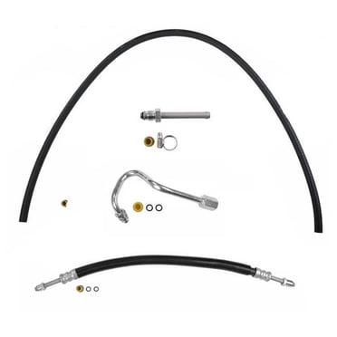AutoMysticfj Power Steering Pressure & Return Hose Line Kit For Chevy Silverado 1500 4WD 2007-2012