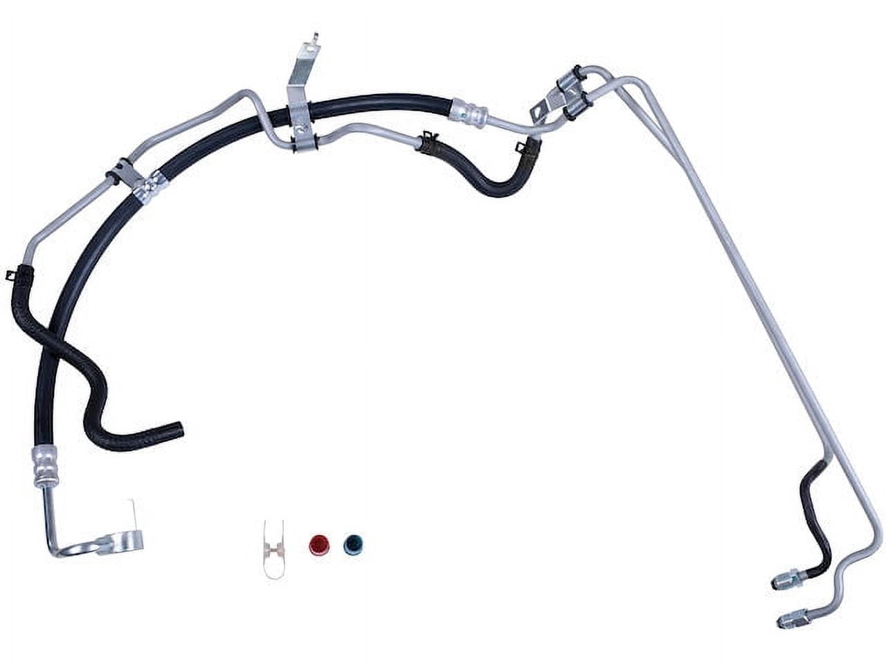 Power Steering Pressure and Return Hose Assembly - Compatible with 2000 - 2006 Toyota Tundra 4WD 4.7L V8 2001 2002 2003 2004 2005
