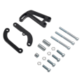 thumbnail image 1 of Power Steering Pump Bracket for SBC Chevy 327 350 383 LWP Saginaw Black, 1 of 5
