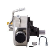 Power Steering Pump - Compatible with 2001 - 2003, 2005 - 2006 Chevy Silverado 1500 HD 6.0L V8 2002