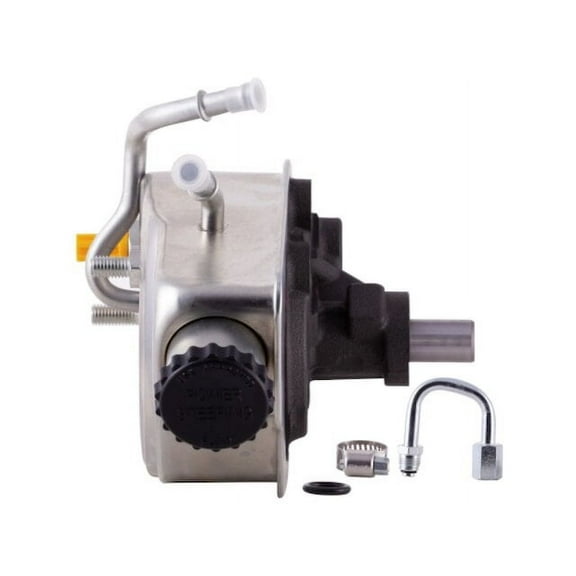 Power Steering Pump - Compatible with 2001 - 2003, 2005 - 2006 Chevy Silverado 1500 HD 6.0L V8 2002
