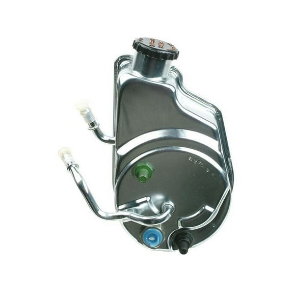 Power Steering Pump - Compatible with 2001 - 2003, 2005 - 2006 GMC Sierra 1500 HD Crew Cab Pickup 2002