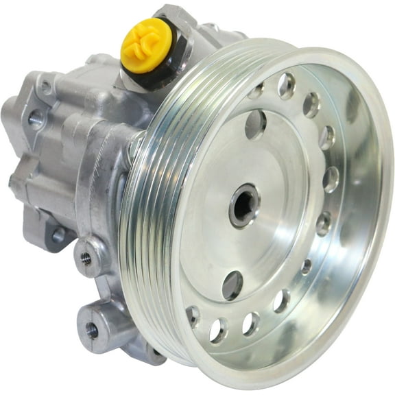 Power Steering Pump Compatible with 2007-2014 Volvo XC90 2008-2012 Land Rover LR2 6Cyl 3.2L With Pulley