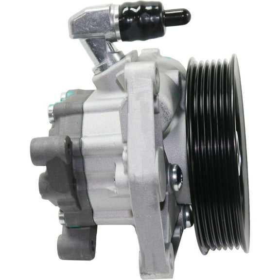 Power Steering Pump Compatible with 2008-2010 Mercedes Benz C300 C350 6Cyl 3.0L 3.5L With Pulley