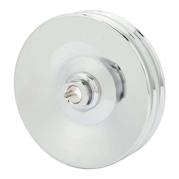 Power Steering Pump Pulley with Key Way 5/8in Shaft Double Groove 26028613 for SBC BBC 350 454 Engine