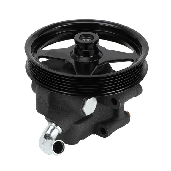 Power Steering Pump for Ford Expedition 2001-2002 for Ford F150 1997-2005 Aluminum Alloy with Pulley