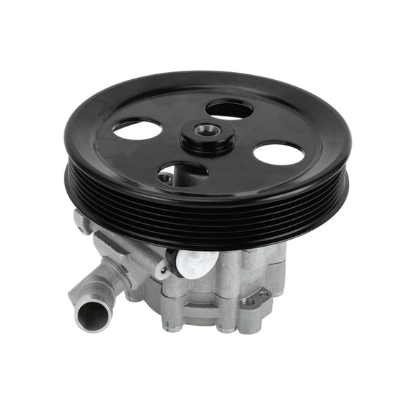 Power Steering Pump for Jeep Wrangler 2007-2011 Aluminum Alloy SNo.52059899AE/53032956AA with Pulley