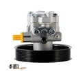 thumbnail image 1 of Power Steering Pump with Pulley - Compatible with 2005 - 2015 Nissan Titan 5.6L V8 2006 2007 2008 2009 2010 2011 2012 2013 2014, 1 of 2