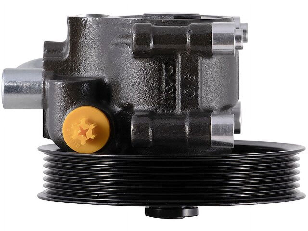 Power Steering Pump with Pulley - Compatible with 2009 - 2010 Ford F-150 4.6L 5.4L V8 (From 12/01/2008 Vehicle Production)
