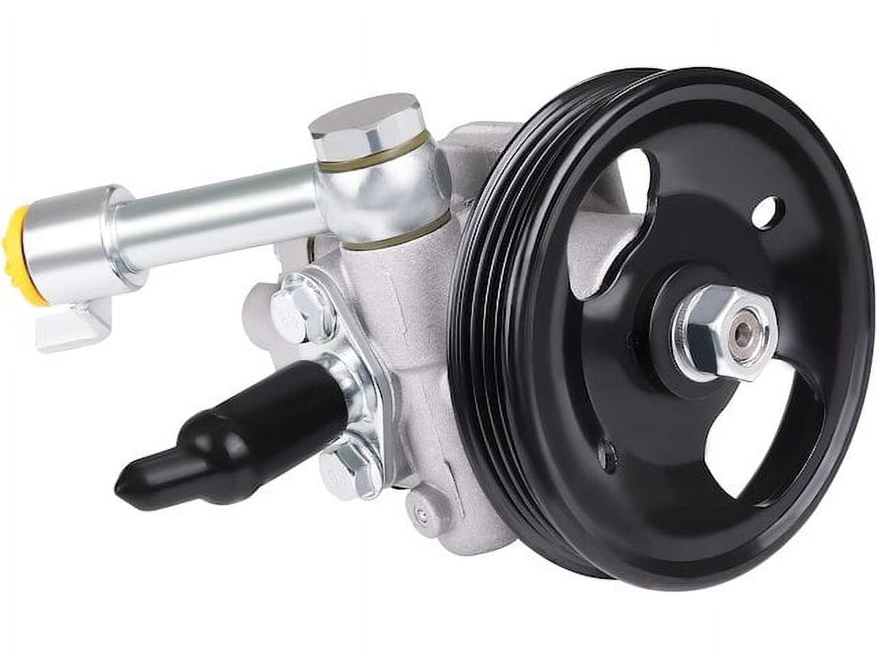 Power Steering Pump with Pulley - without Reservoir Tank - Compatible with 2002 - 2006 Nissan Altima 3.5L V6 2003 2004 2005