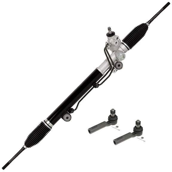 Power Steering Rack and Inner + Outer Tie Rod Kit For Toyota Tacoma 4WD & PreRunner 6-Lug 2005-2015 - BuyAutoParts