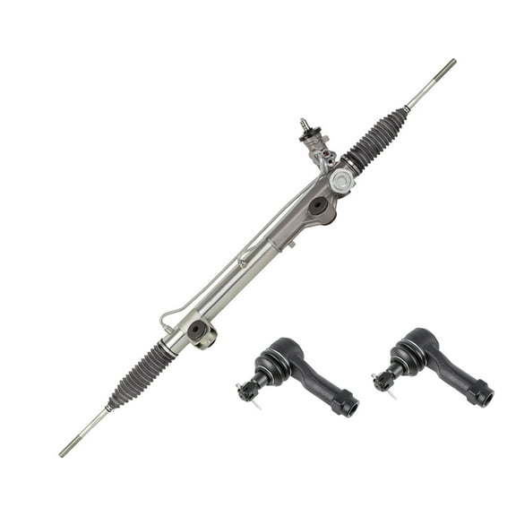 Power Steering Rack and Tie Rod Kit For Ford F150 F-150 & Lincoln Mark LT 4WD 4x4 2004 2005 2006 2007 2008 - BuyAutoParts