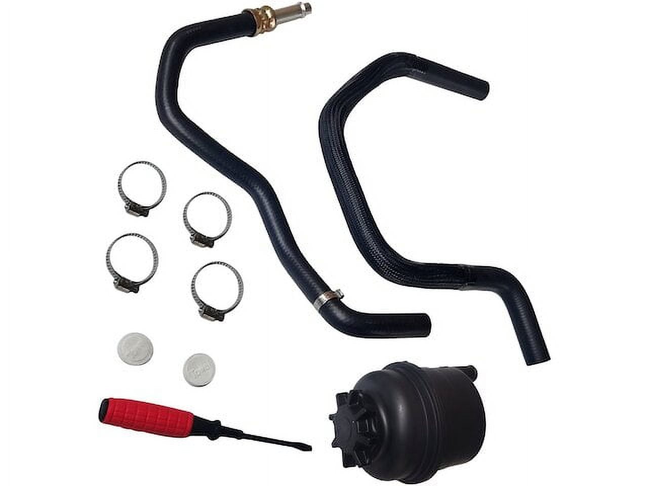Power Steering Reservoir - Compatible with 1994 - 1995, 2001 - 2007 BMW 530i 2002 2003 2004 2005 2006