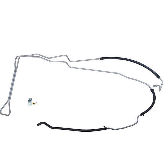 Power Steering Return Line Hose Assembly - Compatible with 1987 - 1990 Buick LeSabre FWD 1988 1989