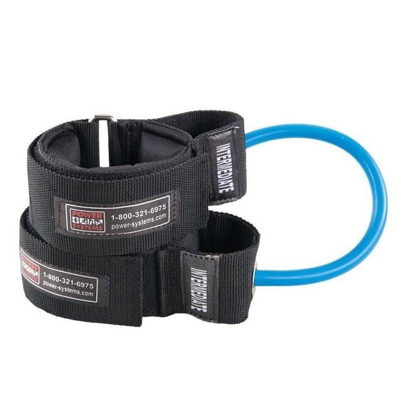 Power Stepper Ankle Resistance Band - Lite Blue, Intermediate