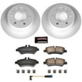 thumbnail image 1 of PowerStop Rear Geomet Coated Brake Rotor and Pad Kit Fits: DODGE Select Models CRK6198, 1 of 2