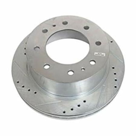 Power Stop AR82155XL Power Stop Extreme Performance Drilled And Slotted Brake Rotors Rear Left Power Stop Extreme Performance Drilled And Slotted Brake Rotors