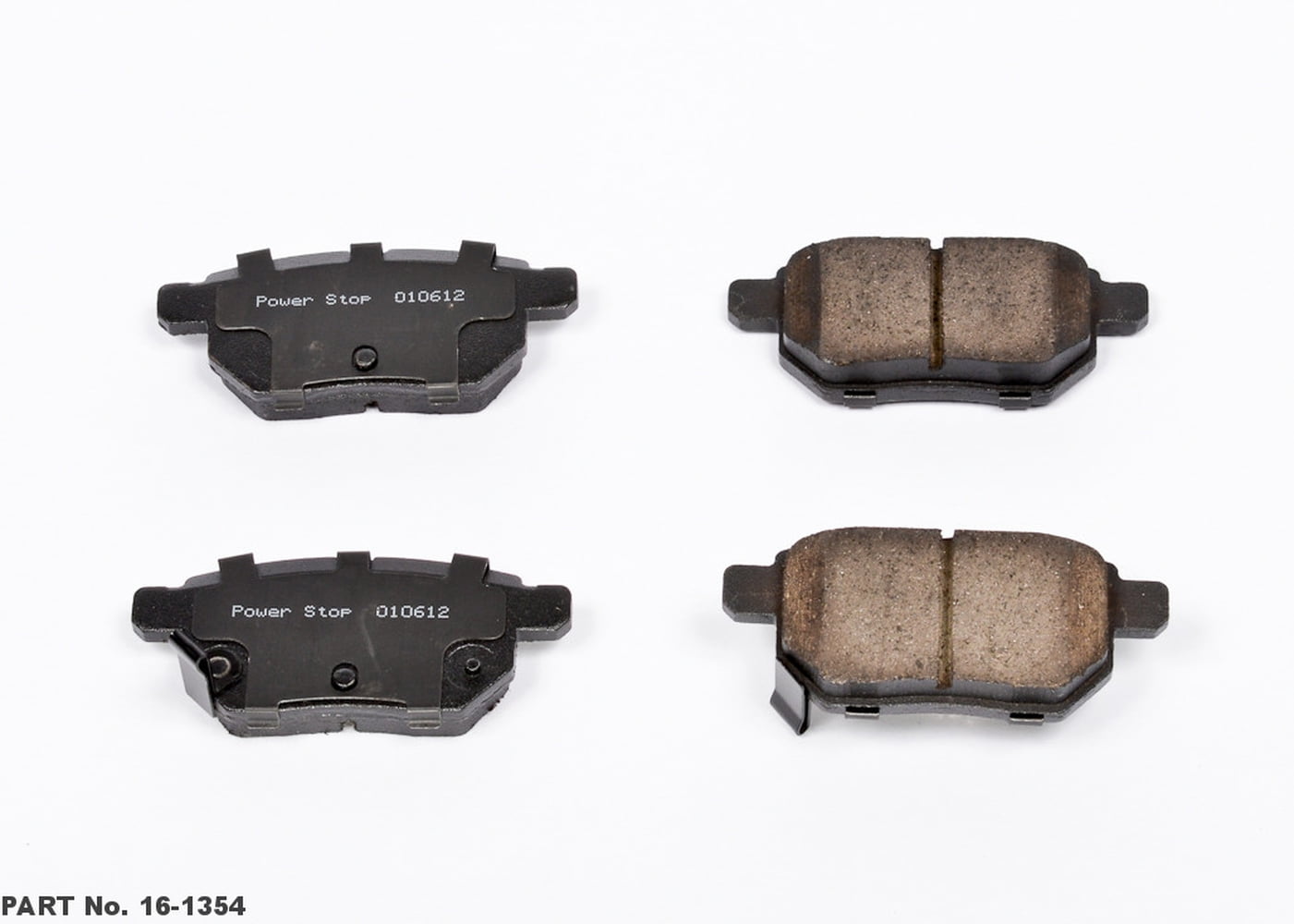 Power Stop 16-1354 Clean Ride Ceramic Brake Pads - Rear Fits select: 2016-2019 TOYOTA COROLLA, 2014-2015 TOYOTA COROLLA L/LE/LE PLUS/PREMIUM/S/S PLUS/PREMIUM