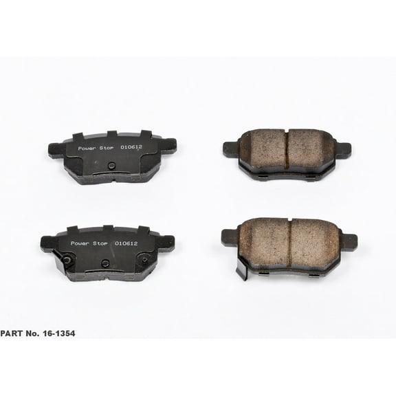 Power Stop 16-1354 Clean Ride Ceramic Brake Pads - Rear Fits select: 2016-2019 TOYOTA COROLLA, 2014-2015 TOYOTA COROLLA L/LE/LE PLUS/PREMIUM/S/S PLUS/PREMIUM