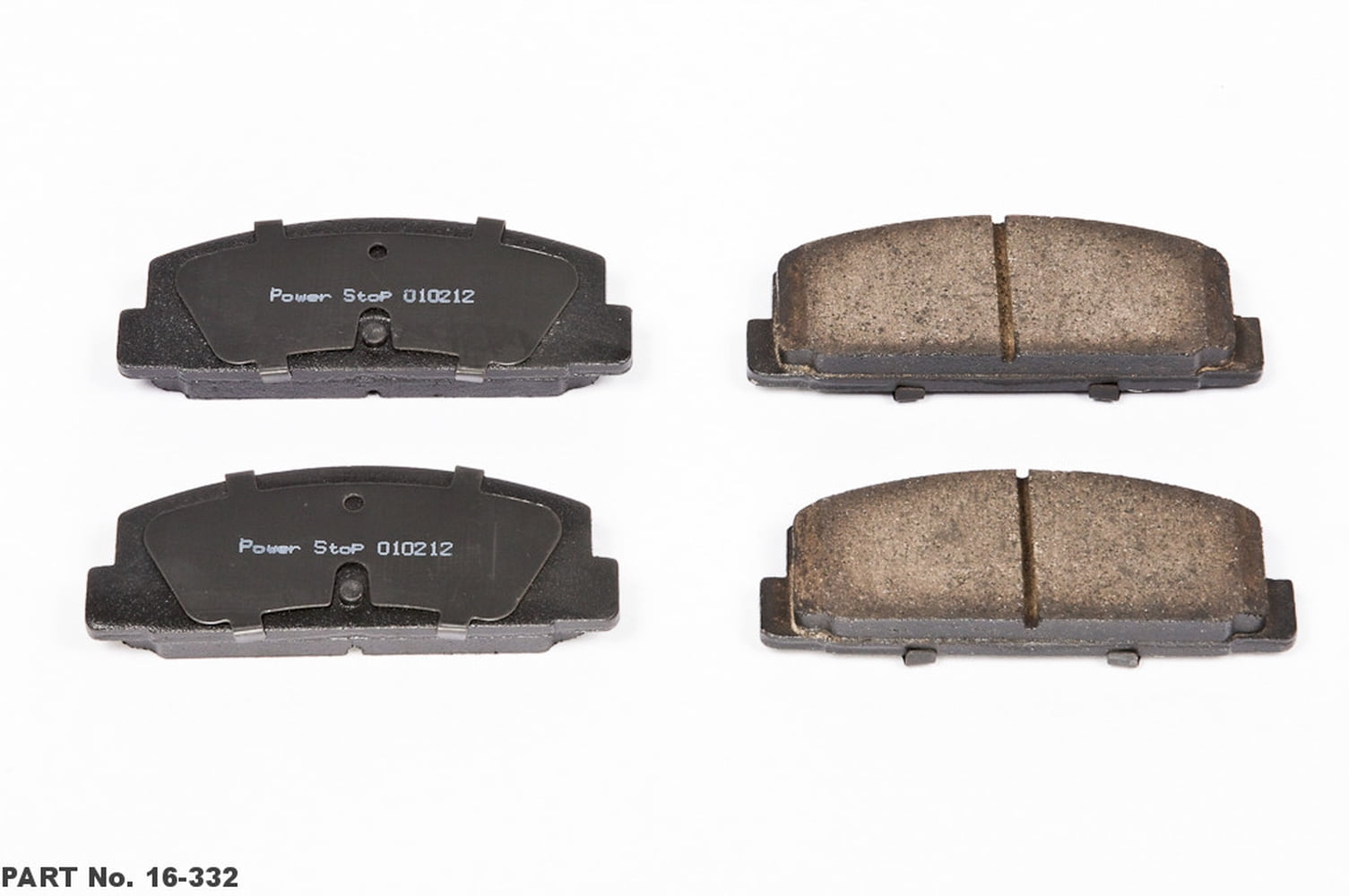 Power Stop 16-332 Z16 Evolution Rear Ceramic Brake Pads Fits select: 2003-2005 MAZDA 6, 1986-1991 MAZDA RX7
