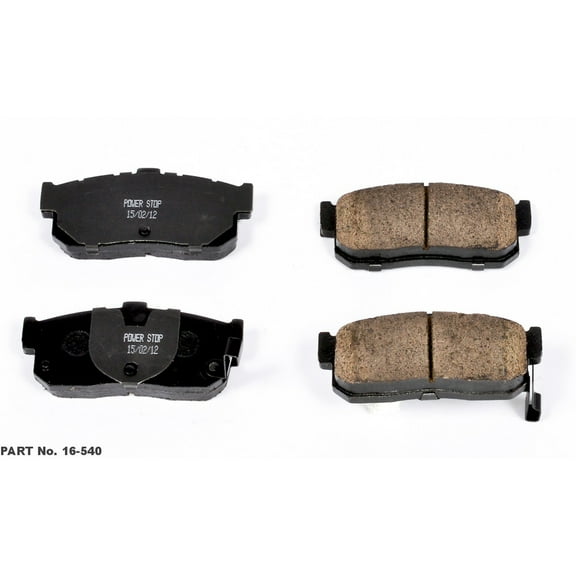 Power Stop 16-540 Clean Ride Ceramic Brake Pads - Rear Fits select: 1991-2001 NISSAN MAXIMA, 1993-2001 NISSAN ALTIMA