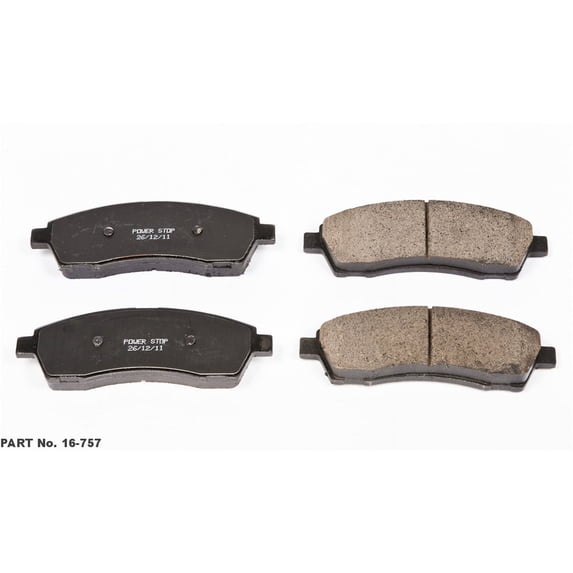 Power Stop 16-757 Clean Ride Ceramic Brake Pads - Rear