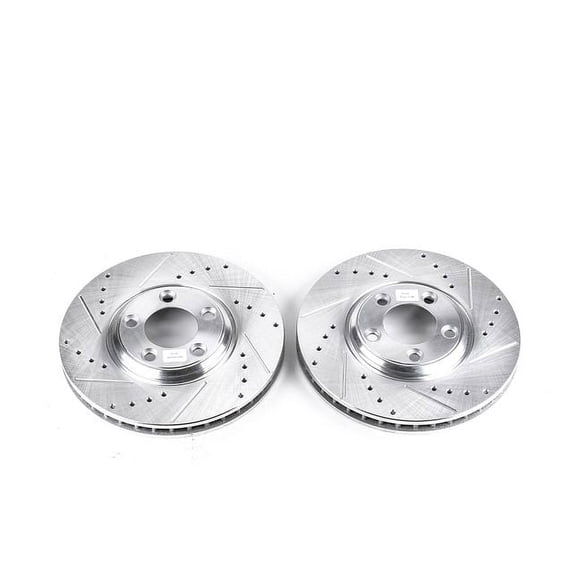 Power Stop AR8160XPR Evolution Drilled & Slotted Rotors -Front