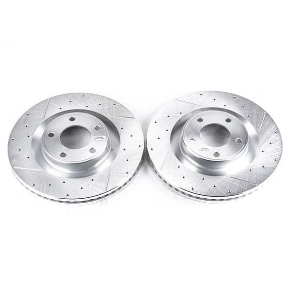 Power Stop AR8190XPR Evolution Drilled & Slotted Rotors -Front